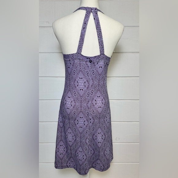 Prana Women's Dresses Prana Quinn Dress Sz XS Purple Outdoor Yoga Geometric - Picture 8 of 13